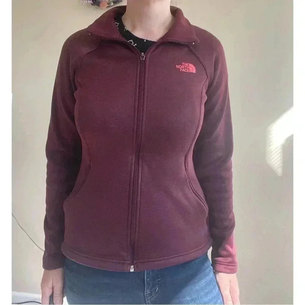 The North Face Wine Red Burgundy Jacket
